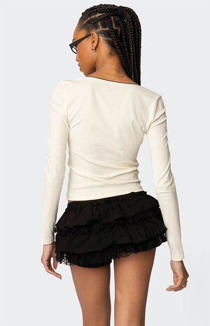 Fragile Square Neck Top image number 5