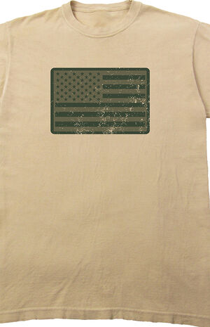 Sand America Straight & Wavy Flags T-Shirt image number 2