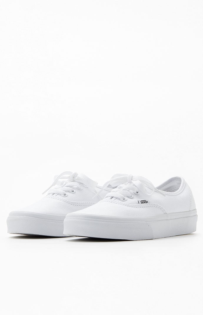 Vans Authentic White Shoes PacSun