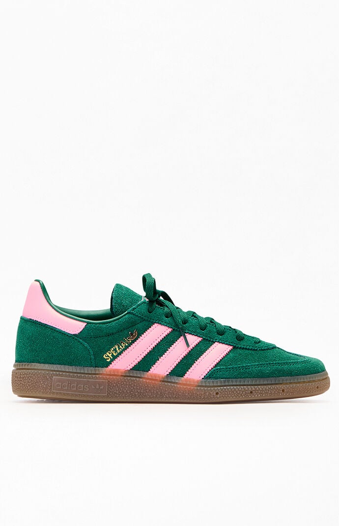 adidas Women's Green & Pink HandballÂ SpezialÂ Sneakers