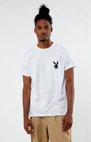 By PacSun White Bunny Lockup Short Sleeve T-Shirt image number 2