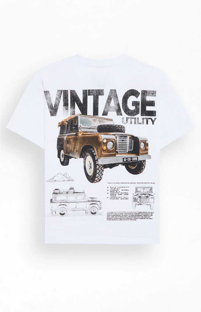  Vintage Utility Truck T-Shirt