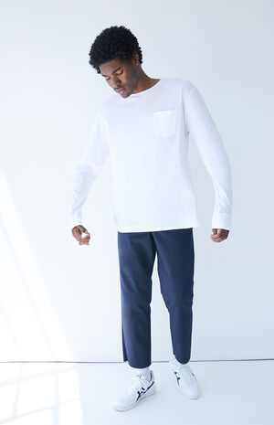 Pocket Long Sleeve Regular Fit T-Shirt Pocket Long Sleeve Regular Fit T-Shirt image number null