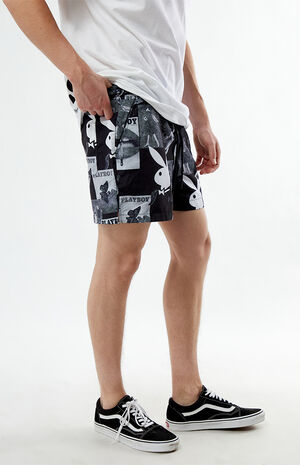 By PacSun Poster 5" Swim Trunks image number 3