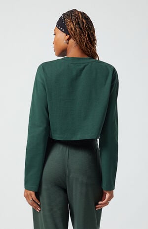 Active Sedona Jersey A Team Long Sleeve Cropped T-Shirt image number 4