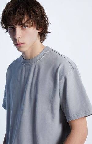 Gray Oversized T-Shirt image number 2