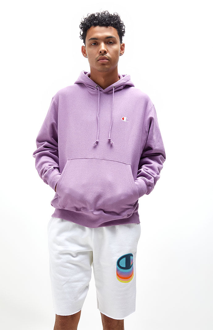 Mini C Reverse Weave Pullover Hoodie