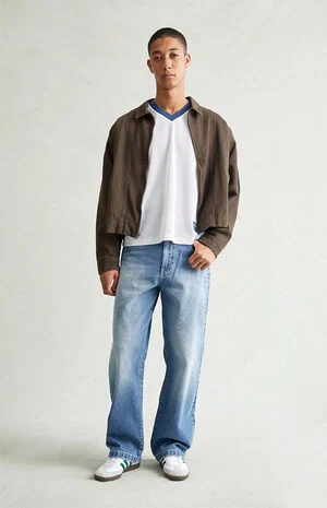 Dylan Baggy Jeans Medium Blue Tint image number 1