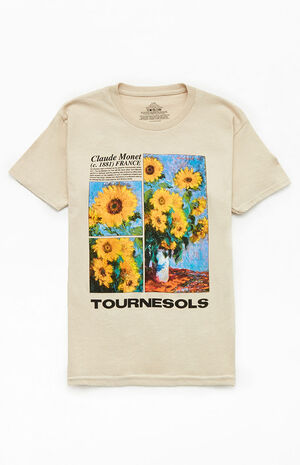 Kids Claude Monet Money Flower T-Shirt image number 1