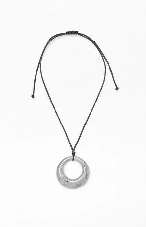 Silver Rope Necklace image number 1
