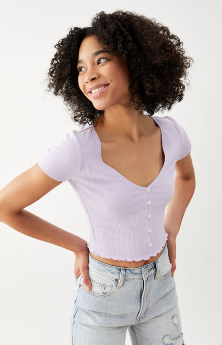 Dakota Button T-Shirt