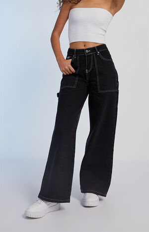 Organic New Carpenter Wide Leg Jeans image number 2