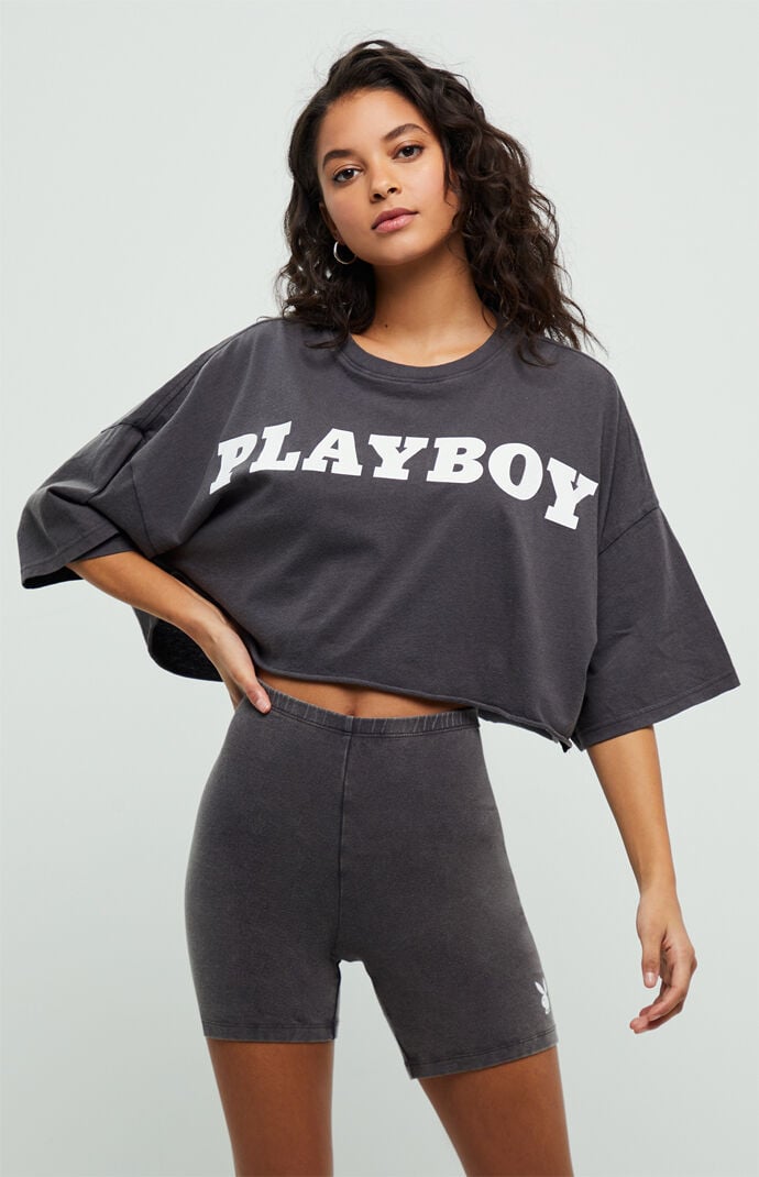 oversized crop t shirt