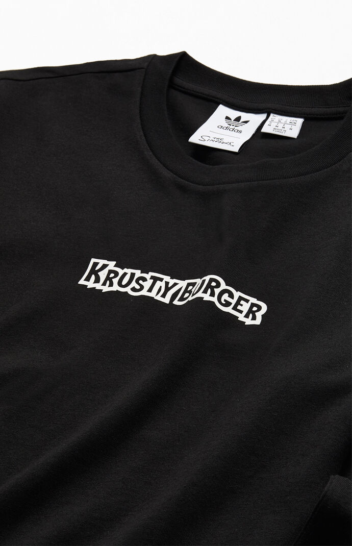 x Simpsons Krusty Burger Long Sleeve T-Shirt