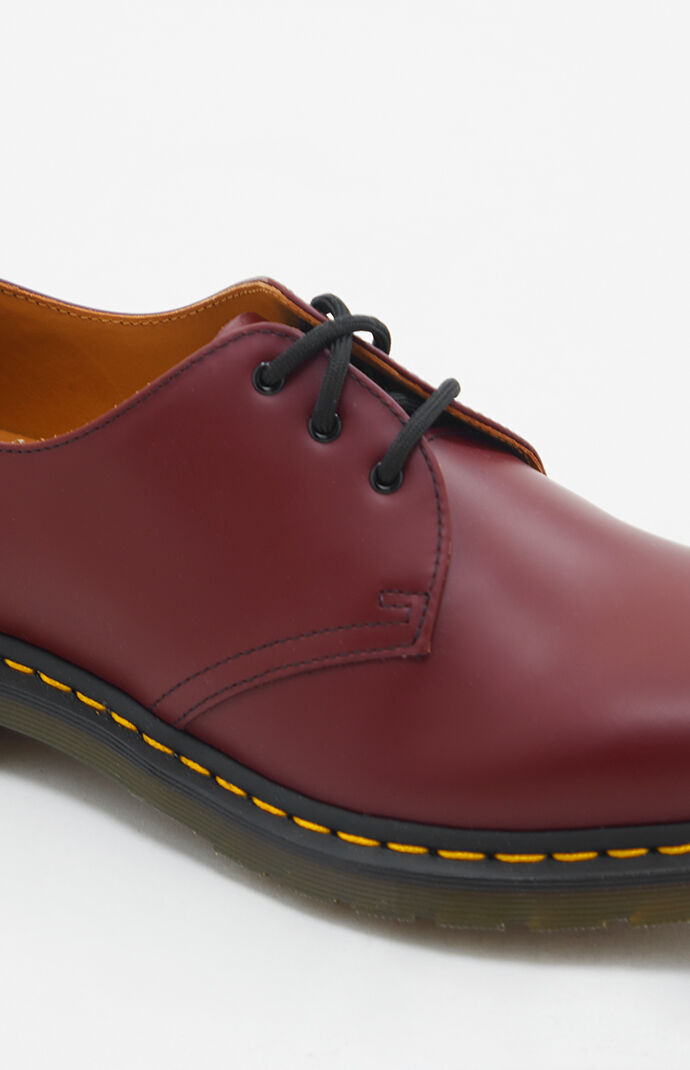 1461 Smooth Leather Cherry Red Shoes