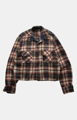 '90s Flannel Cropped Top image number 1