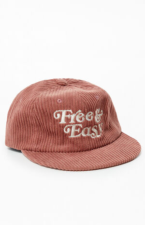 Mauve Fat Corduroy Hat image number 1