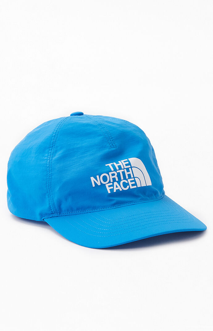 Blue Unstructured Strapback Dad Hat