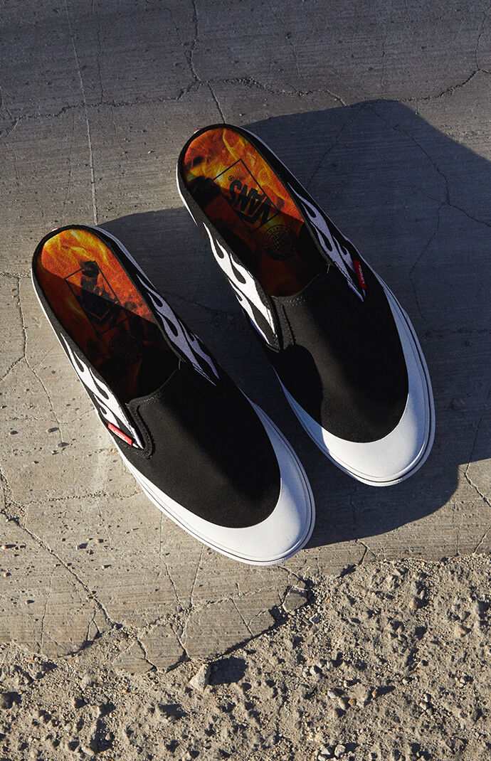 Vans classic slip on mule discount