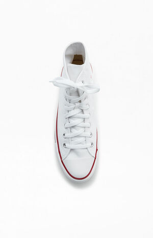 Chuck Taylor All Star High Top White Shoes image number 5