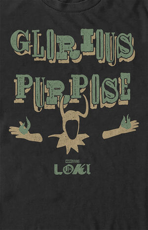 Loki Glorious Purpose T-Shirt Loki Glorious Purpose T-Shirt image number null