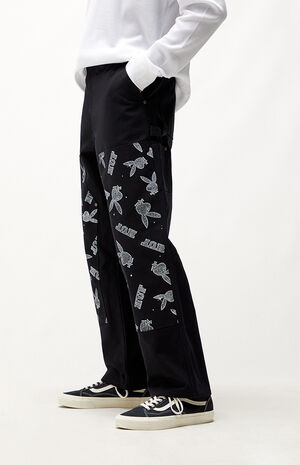 Huf X Playboy Vvs Double Knee Pants Pacsun