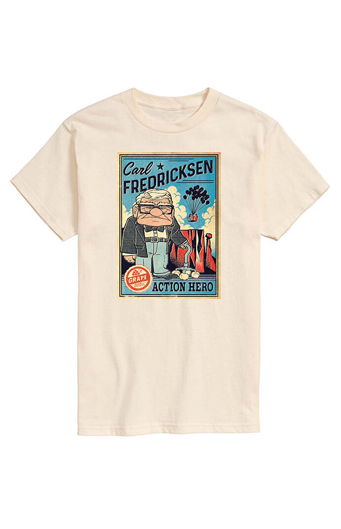Hybrid Apparel Up Carl Action Hero T-Shirt