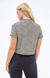Tie Front Button-Down Top Tie Front Button-Down Top image number null