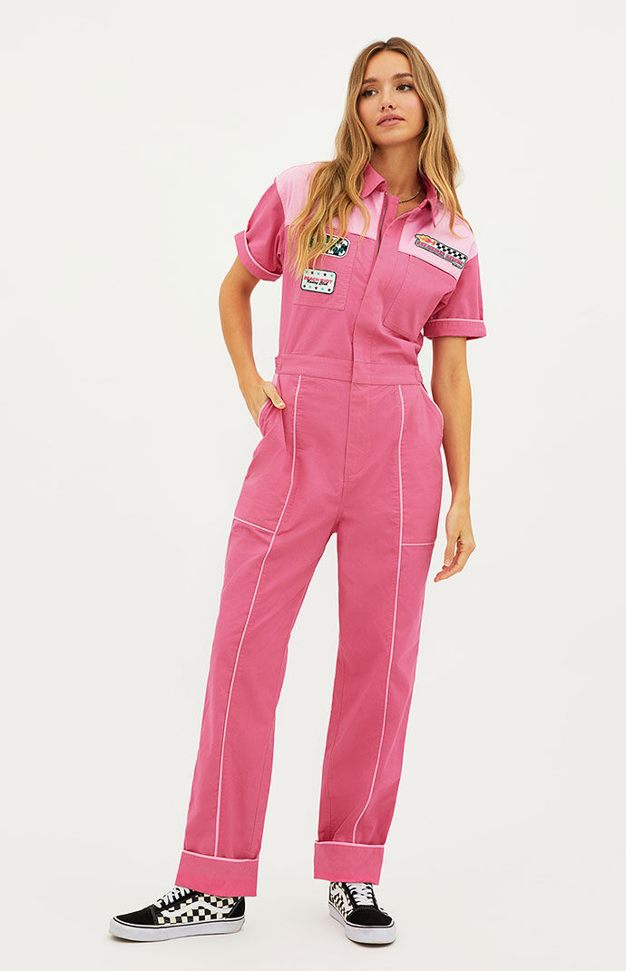Race shop track jumpsuit