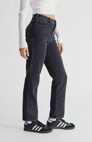 Eco Black Mom Jeans image number 2