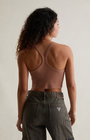 Honey Ribbed Tank Top image number 3