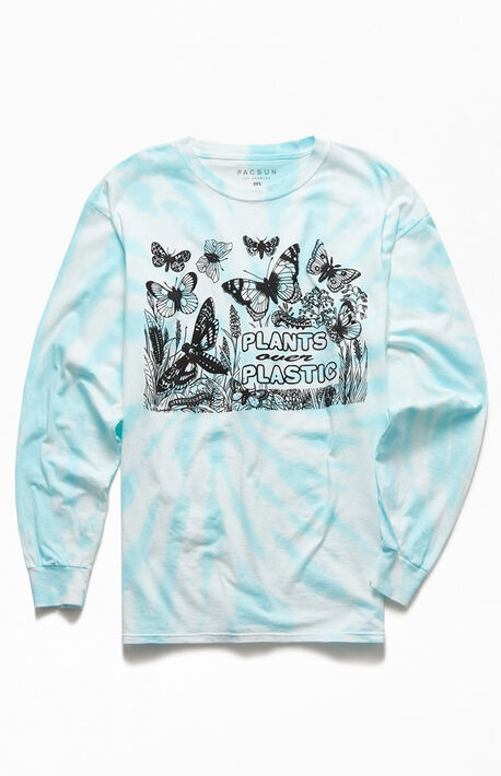 Plants Over Plastic Long Sleeve T-Shirt
