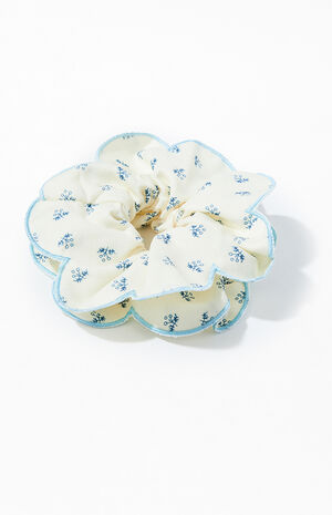 Floral Hair Scrunchie image number 2