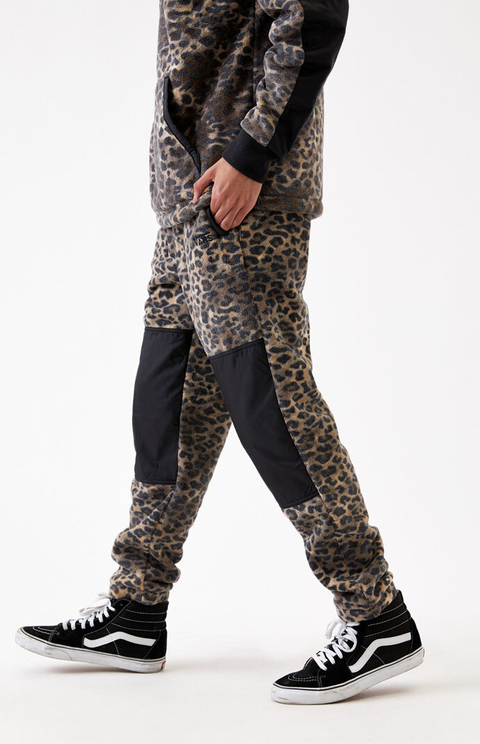 Leopard Polar Fleece Pants