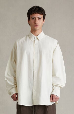 Ivory Signature Button Up Long Sleeve Shirt image number 2