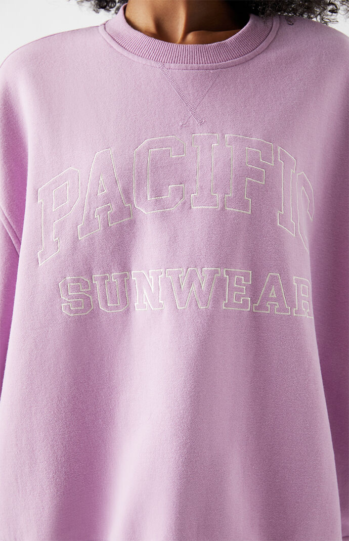 Pacsun simone sherpa henley sweatshirt outlet