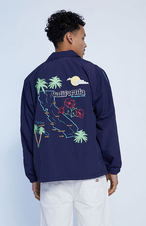 Pacific Sunwear California Destination Coach Jacket image number 4