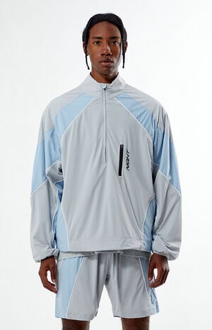 Partial Zip Up Jacket