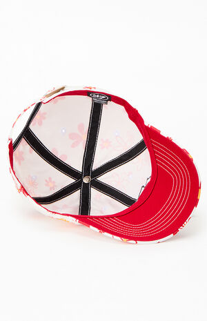 Kids Kansas Chiefs Floral Dad Hat image number 5