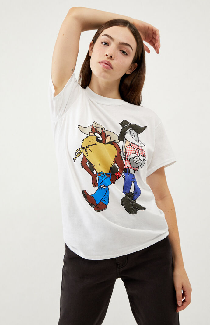 Cowboys Taz And Bugs T-Shirt