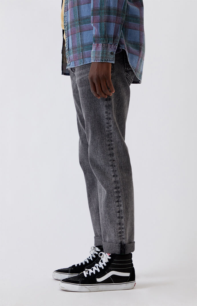 Black Vintage Loose Jeans