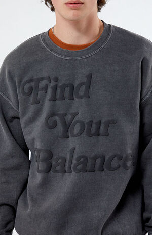 Find Your Balance Vintage Crew Neck Sweatshirt image number 2
