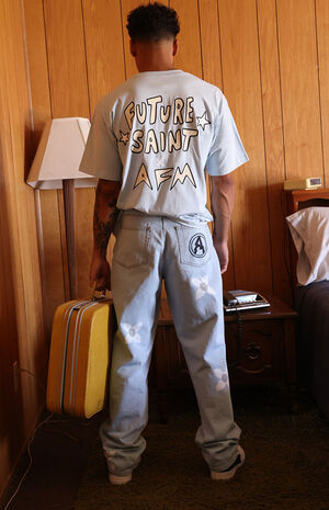 x Future Saint Embroidered Jeans image number 3