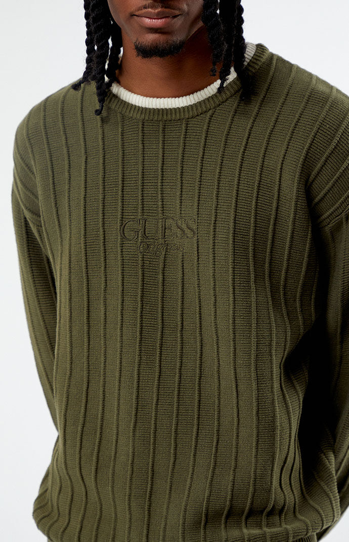 男性に人気！ GUESS PacSun | Sweater Collar Double Originals トップス