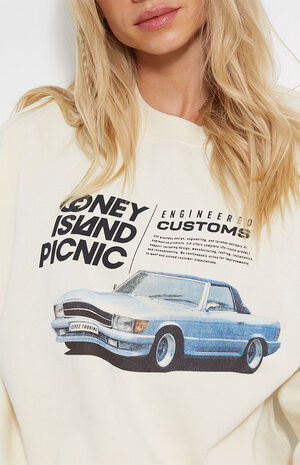 Eco Car Crew Neck Sweatshirt image number 3