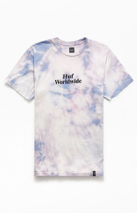 Tie-Dyed Crystal Washed T-Shirt