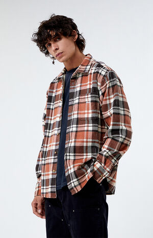 Benny Corduroy Woven Flannel Shirt image number 1