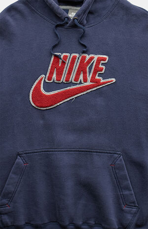 2000s Nike Navy Pullover Hoodie image number 3