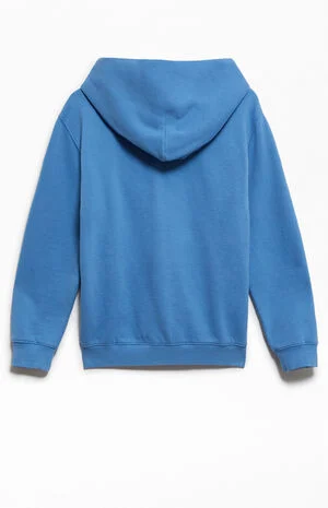 Blue Full Zip Hoodie image number 3