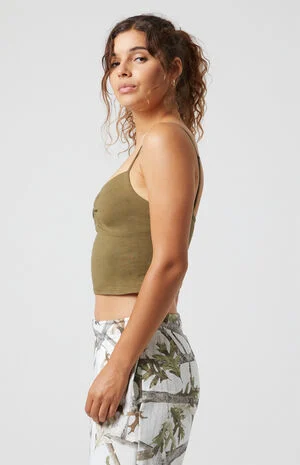 Active Soft Knotted Tank Top image number 3